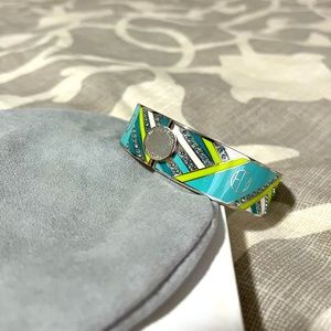 Henri Bendel crystal bangle bracelet